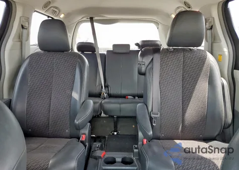 2012 Toyota Sienna Sport from USA, damaged, VIN 5TDXK3DC2CS182235